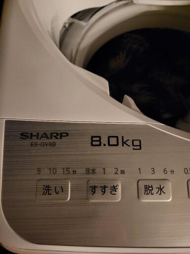 SHARP 洗濯機 ES-GV8B