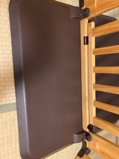 ②日本育児 木製パーテーション ベビーゲート ベビーフェンス