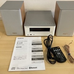 ONKYOコンポ　Bluetooth対応　コンパクトオーディオ　...