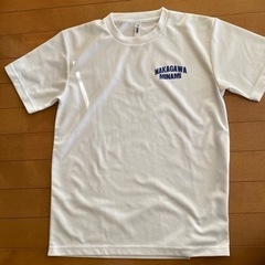中古品　那珂川南中学校Tシャツ　ホワイト2枚セット　Mサイズ
