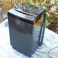 ☆お届け可！☆ アイリスオーヤマ 8.0㎏ 全自動洗濯機 BLACK LABEL IAW