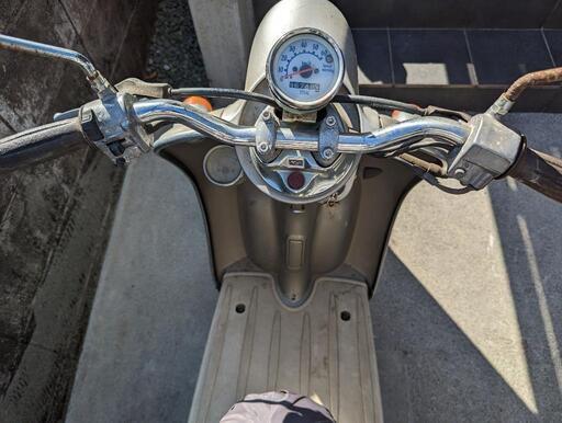 【決まりました】vino ヤマハ ビーノ 50cc 原付スクーター ボロいですが普通に乗れます(笑)