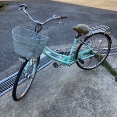 受付終了‼️通学で使ってた自転車