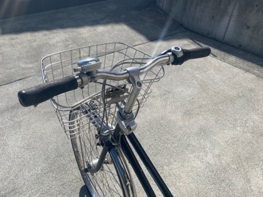 ミヤタ ベルトドライブ 3段変速 27インチ LEDライト 自転車 通勤 通学 ...