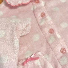 120cm パジャマ あったか　もふもふ　ピンク