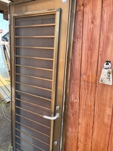中古アルミサッシ(勝手口用)