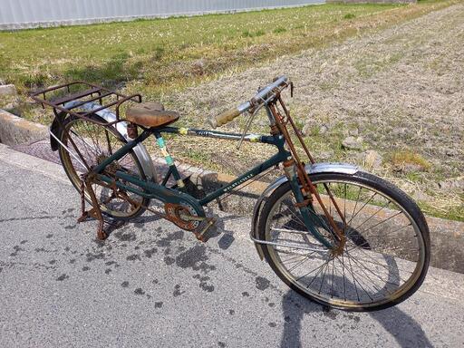 レトロ自転車　ウエルビー号