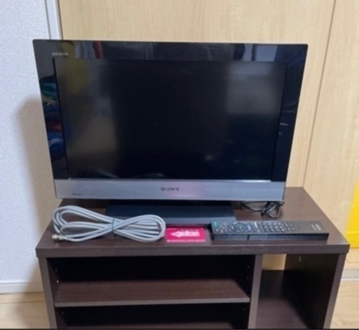 テレビ テレビ台 チャンネル 全てセット  このまま見れます