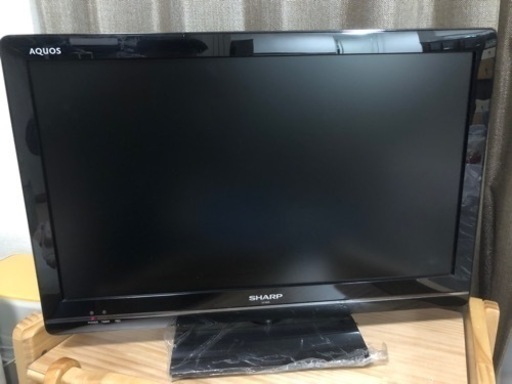 【取引終了】SHARP AQUOS 24型デジタルハイビジョン液晶テレビ　美品