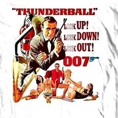 サンダーボール作戦007‼️ショーン・コネリー❗️ジェームズ・ボンド❗️限定1枚‼️