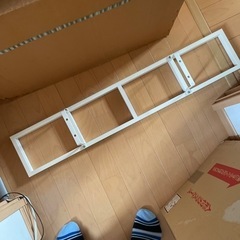 IKEA 壁掛けCDラック　白