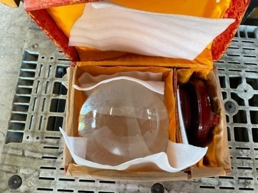 大玉水晶 大玉！水晶！直径20センチ