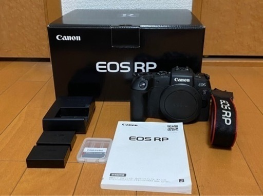 Canon eosRP/追加バッテリー、128gbSDカード付き