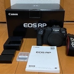 Canon eosRP/追加バッテリー、128gbSDカード付き