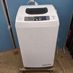  日立 洗濯機 2017年 5.0kg 風脱水 ステンレス槽 2...