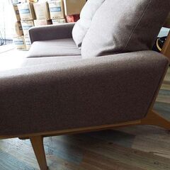 GREENCHI グリニッチ Newnormal Low Sofa 2シーター 二人掛けソファー オーク材 北欧家具