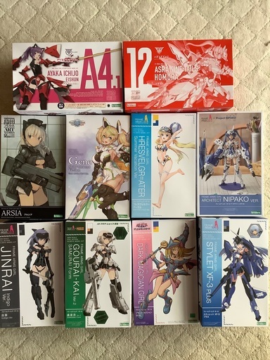 コトブキヤ美少女プラモデル10個セット