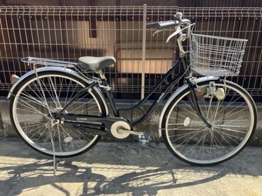 中古自転車　27インチ　黒