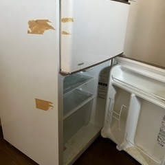 一人暮らし向け冷蔵庫譲ります
