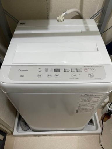 パナソニック　2021年製　洗濯機　美品