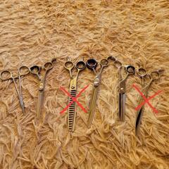 左利き用　トリミングカットバサミ