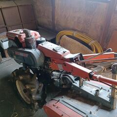 ホンダ　こまめなど、古い農機具