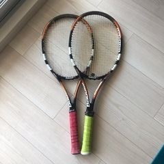 テニスラケット二本セット(３)