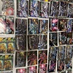 ガンダム　ウエハース　カード　ガンプラ　パッケージ　アート　コレ...