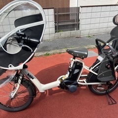 【ネット決済】電動自転車　bikke ブリヂストン　子供乗せカバー付き