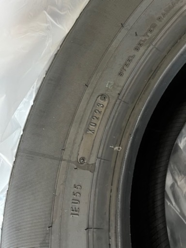 ハイエース 新車外し DUNLOP SP175N 195/80R15 107/105N LT 2023製造