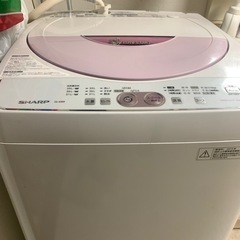 【決定】SHARP 全自動電気洗濯機　ES-45E8-P