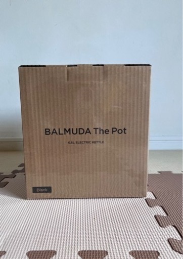 速くおよび自由な 電子ケトル　BALMUDA The Pot 0.6L【新品】【値引交渉可】 電気ポット