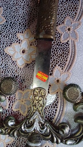 サーベル （洋刀）装飾用鞘付き  MADE IN SPAIN