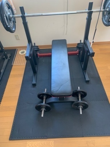 ベンチプレスセット一式　(Bench Press equipment)