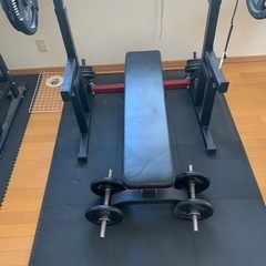 ベンチプレスセット一式　(Bench Press equipment)