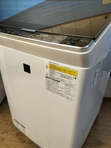只今、商談中となっております。シャープ（SHARP) ES-GX9A-T  全自動洗濯機  9.0Kg 2016年製