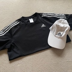 adidas アディダス　Tシャツ　帽子　セット