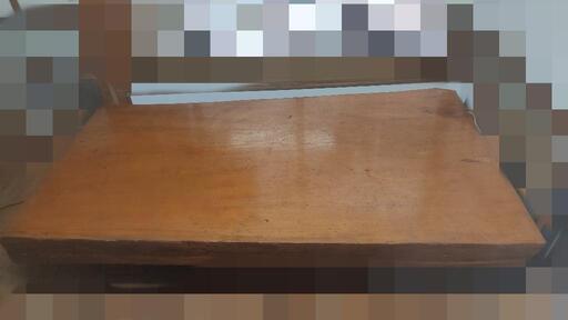 天然木一枚板無垢テーブル【引取限定】