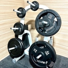 バーベルプレートセット計175kg