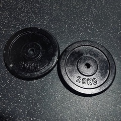 バーベルプレートセット計175kg