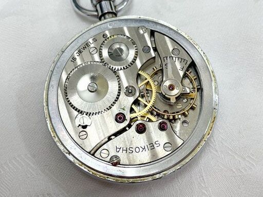 人気アイテムランキング 希少 SEIKO 鉄道懐中時計 15石 昭和40年 北740 国鉄 手巻き 手巻き