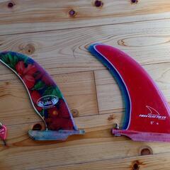 【NO BRAND】ロングボード フィン2枚付き!!