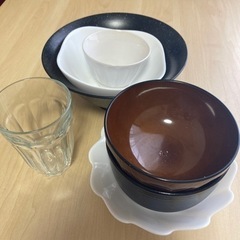 コップ・汁椀・平皿・鉢・丼鉢計7点セット