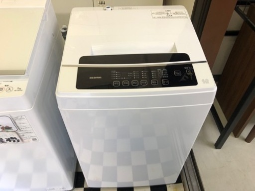 【リサイクルサービス八光】2020年製　アイリスオーヤマ　全自動洗濯機 6.0kg IAW-T602E
