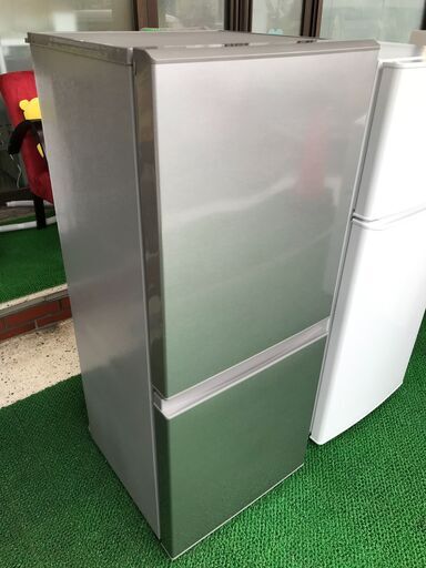 アクア ノンフロン冷凍冷蔵庫 AQR-13G(S) 2018年製 全定格内容積126L 幅476mm奥行555mm高さ1160mm 美品 説明欄必読