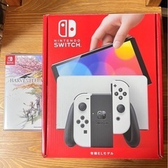 Nintendo Switch 有機ELモデルとハーヴェステラのセット