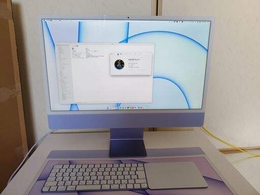新品同様24インチiMac M1メモリ16GB Magic Trackpad 2021