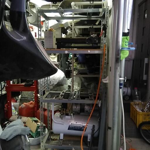 エアコン室外機 架台　改造品