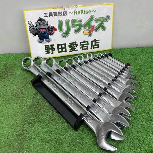 KTC 京都機械工具 MS2-22～055 コンビネーションレンチ 12本セット【野田愛宕店】【店頭取引限定】【中古】ITR9Y25DGP0G