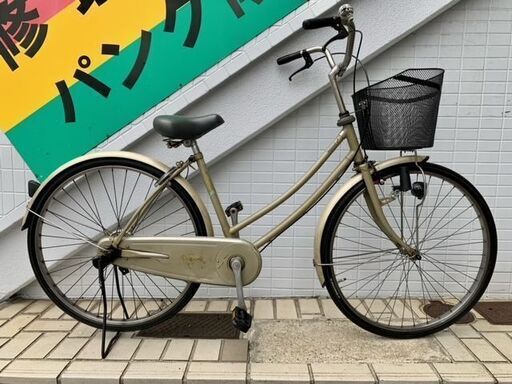 レトロな中古ママチャリ！ ナショナル自転車 - ダッシュR 26インチ